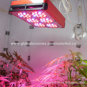 Apollo 90pcx3W LED grow lights, AC110-240V/3600lm/9500lux/1m/isolated driver/aluminum/310umol/1m/CE